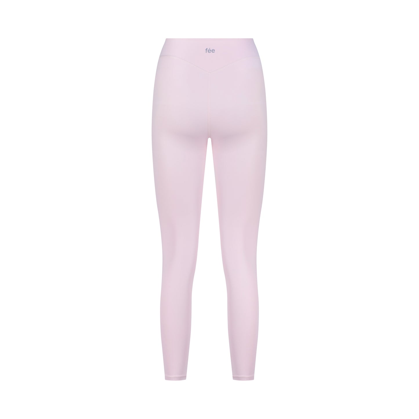 High waisted leggings -blush pink
