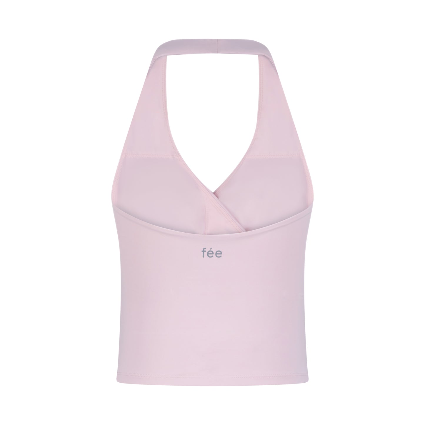 Halter neck top -blush pink