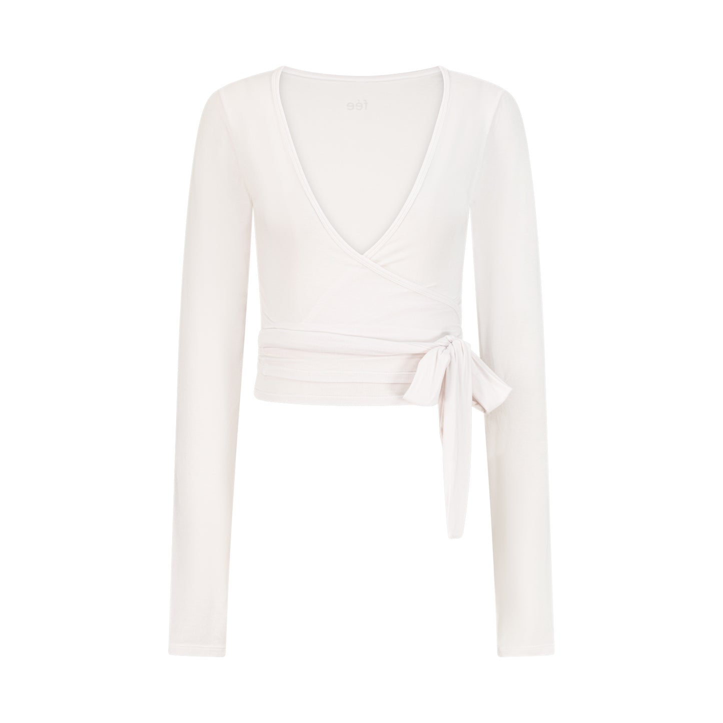 Ballerina Wrap Top -Swan White